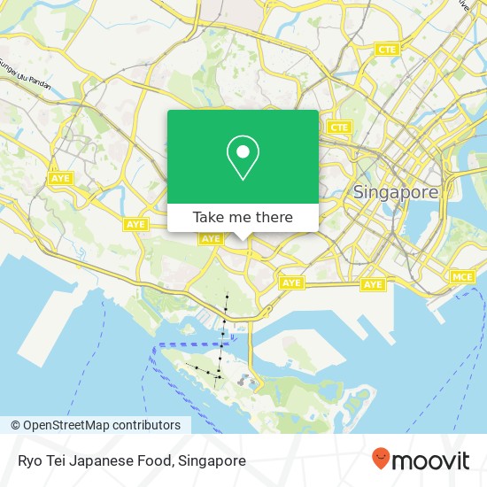 Ryo Tei Japanese Food, 120 Lower Delta Rd Singapore 169208 map