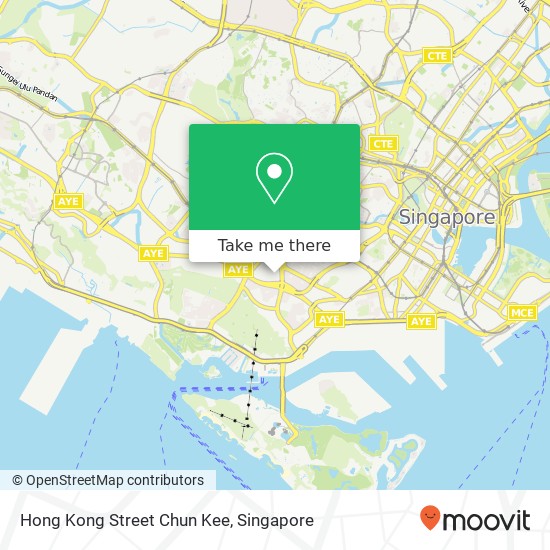 Hong Kong Street Chun Kee, 120 Lower Delta Rd Singapore 16地图