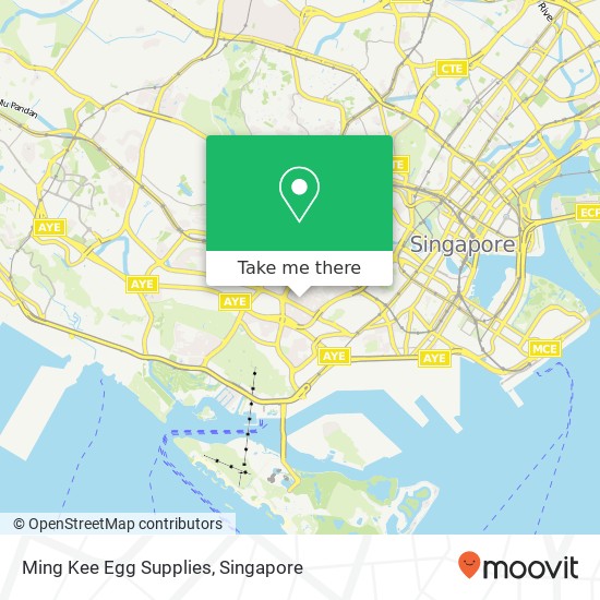 Ming Kee Egg Supplies, 116 Jalan Bukit Merah Singapore 16地图