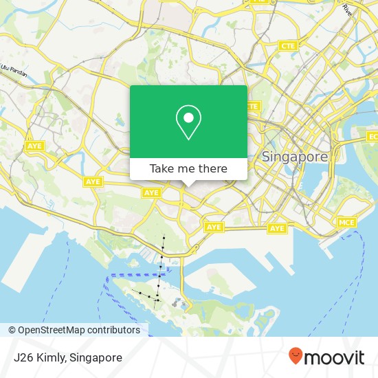 J26 Kimly, 26 Jalan Membina Singapore 16 map