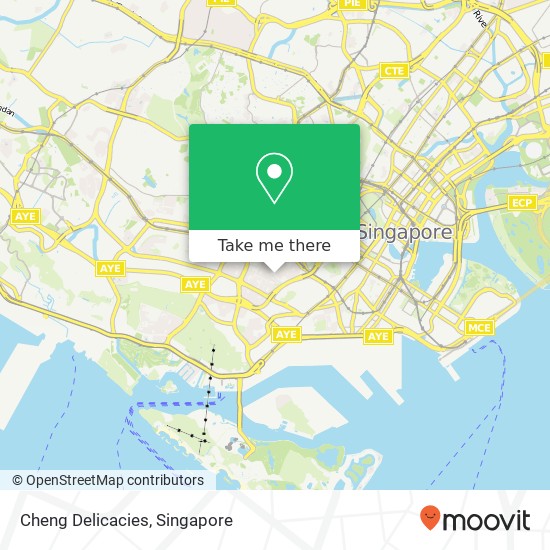 Cheng Delicacies, 27 Yong Siak St Singapore 16 map
