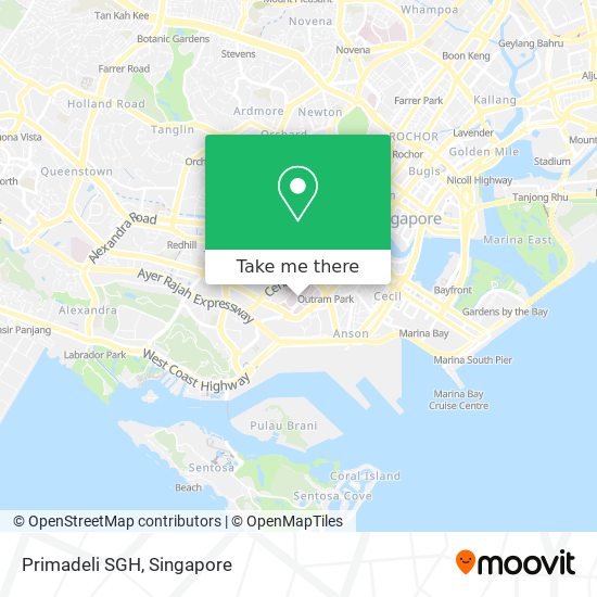Primadeli SGH map