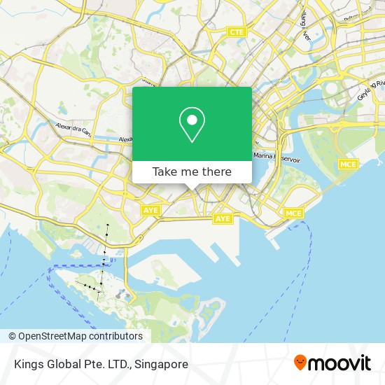 Kings Global Pte. LTD. map