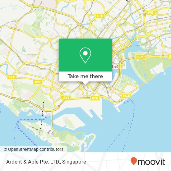 Ardent & Able Pte. LTD., 80 Neil Rd Singapore 088842 map