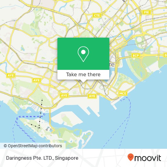 Daringness Pte. LTD., 43 Neil Rd Singapore map