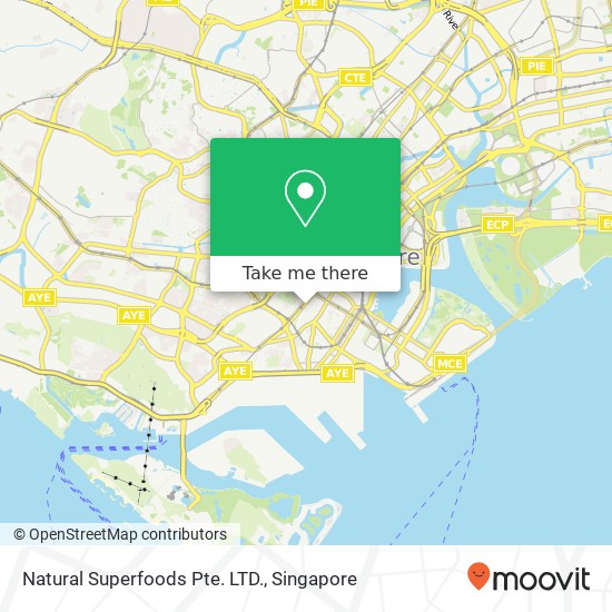 Natural Superfoods Pte. LTD., 336 Smith St Singapore 050336地图