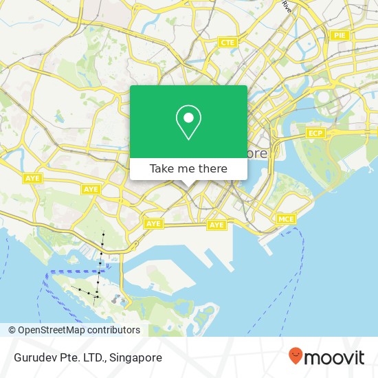 Gurudev Pte. LTD., 100A Eu Tong Sen St Singapore 059813 map