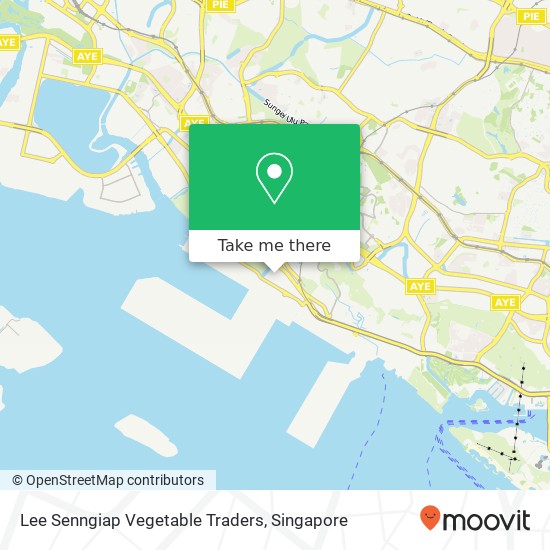 Lee Senngiap Vegetable Traders, 9 Wholesale Cntr Singapore 110009地图