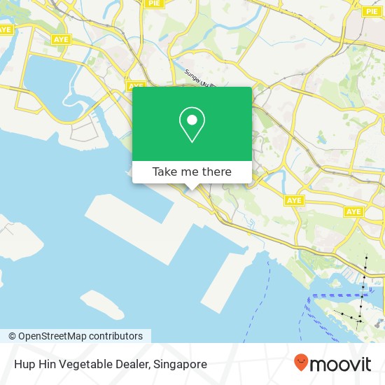 Hup Hin Vegetable Dealer, 9 Wholesale Cntr Singapore 110009地图