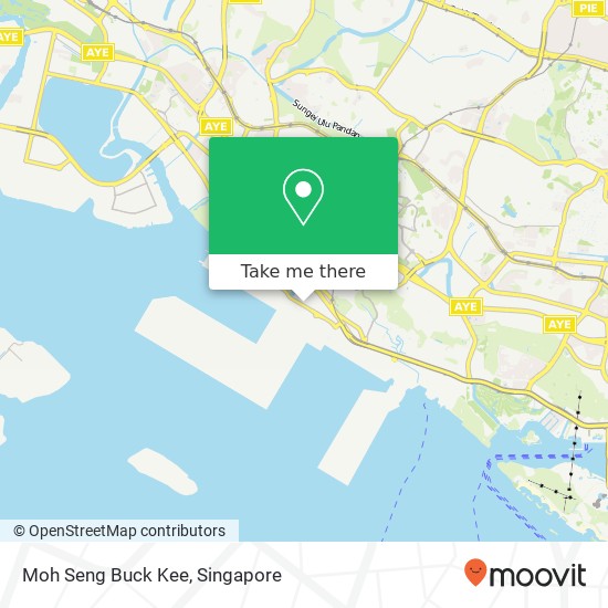 Moh Seng Buck Kee, 21 Wholesale Cntr Singapore 11 map