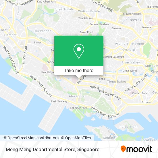 Meng Meng Departmental Store map
