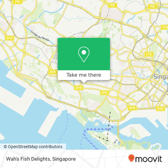 Wah's Fish Delights, 120 Bukit Merah Lane 1 Singapore 150120地图