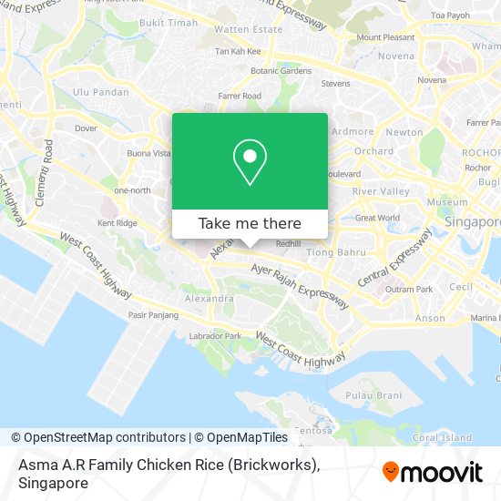 Asma A.R Family Chicken Rice (Brickworks) map