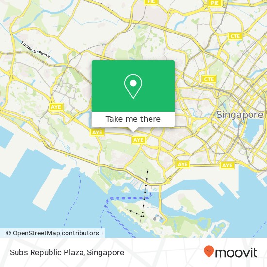 Subs Republic Plaza, 1003 Bukit Merah Central Singapore 15 map