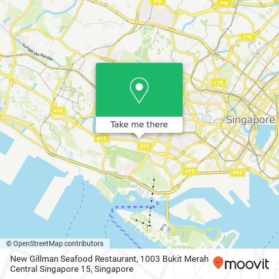 New Gillman Seafood Restaurant, 1003 Bukit Merah Central Singapore 15 map