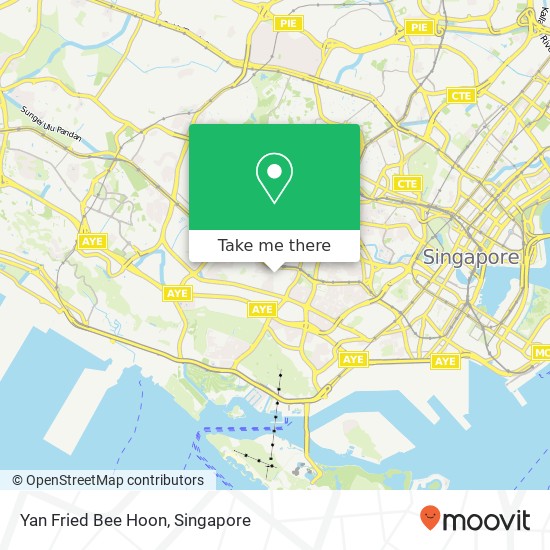 Yan Fried Bee Hoon, 85 Redhill Ln Singapore地图