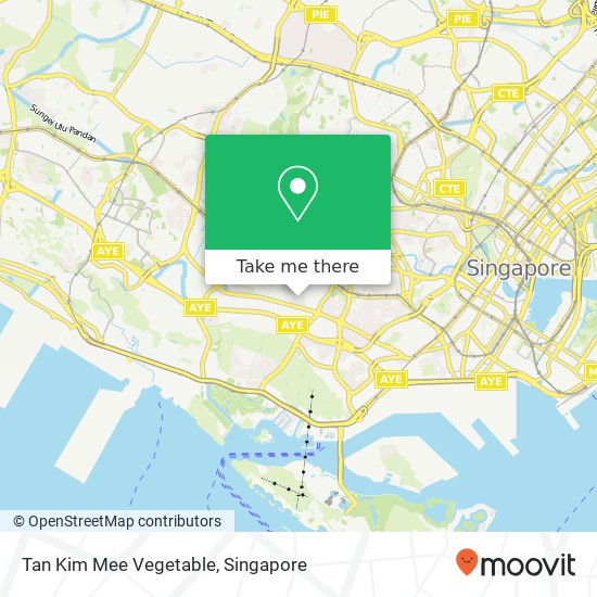 Tan Kim Mee Vegetable, 14 Redhill Clos Singapore 151014 map