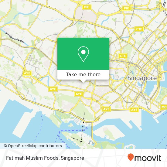 Fatimah Muslim Foods, 85 Redhill Ln Singapore 15地图