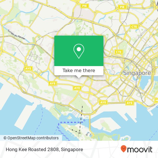Hong Kee Roasted 2808, 20 Redhill Clos Singapore 151020地图