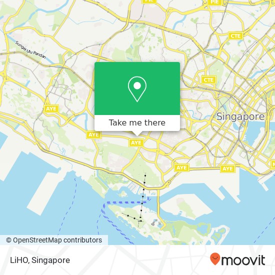 LiHO, 165 Bukit Merah Central Singapore 15地图