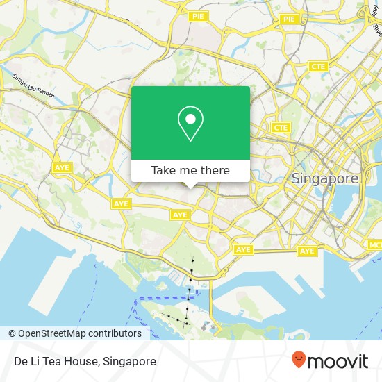 De Li Tea House, 85 Redhill Ln Singapore 15 map