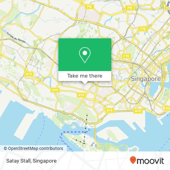 Satay Stall, Singapore map