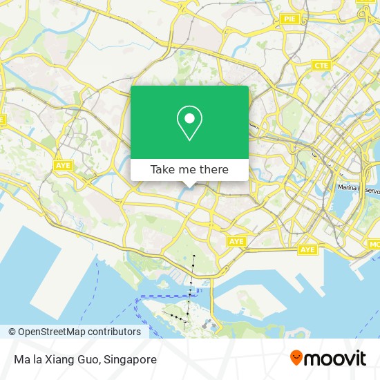 Ma la Xiang Guo map