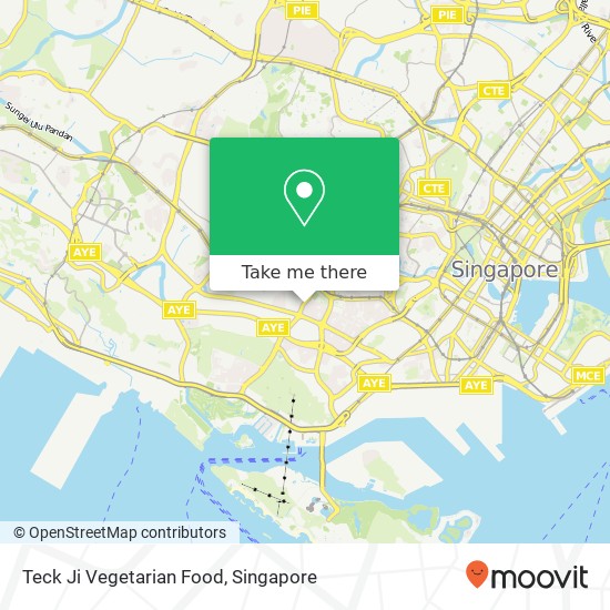 Teck Ji Vegetarian Food, 116 Bukit Merah Vw Singapore 151116地图