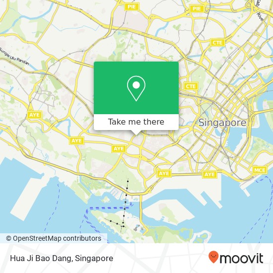 Hua Ji Bao Dang, 115 Bukit Merah Vw Singapore 15 map