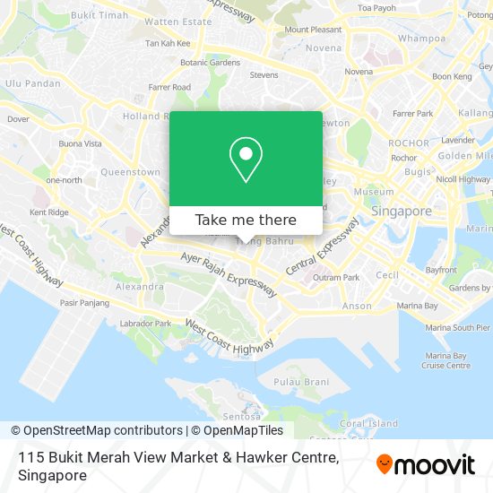 115 Bukit Merah View Market & Hawker Centre map