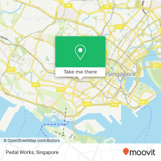 Pedal Works, 302 Tiong Bahru Rd Singapore 16 map