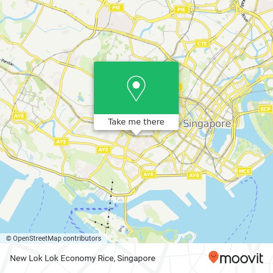 New Lok Lok Economy Rice, 300 Tiong Bahru Rd Singapore 168731地图