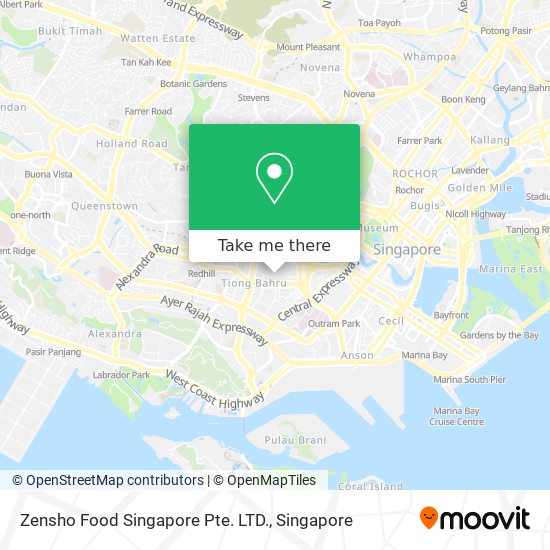 Zensho Food Singapore Pte. LTD. map