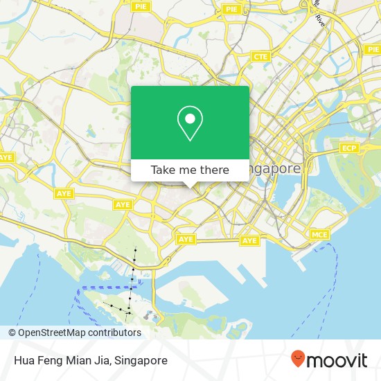 Hua Feng Mian Jia, 30 Seng Poh Rd Singapore 16地图
