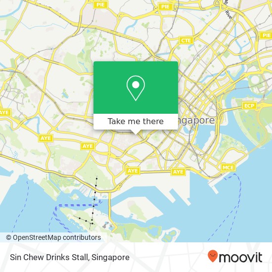 Sin Chew Drinks Stall, 30 Seng Poh Rd Singapore 16 map