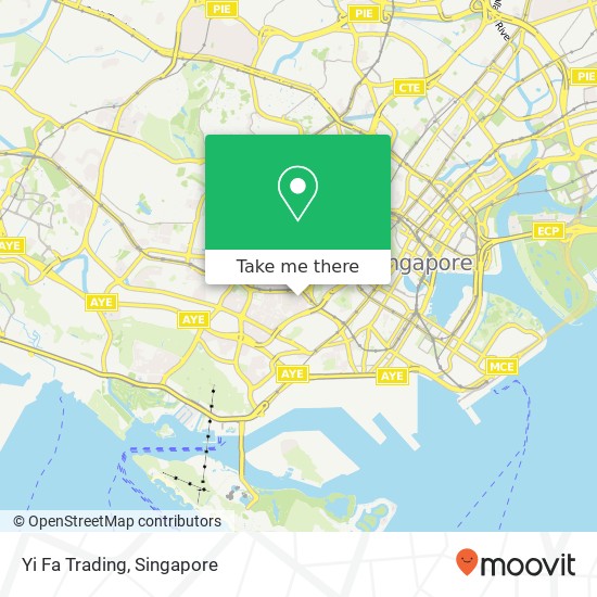 Yi Fa Trading, 30 Seng Poh Rd Singapore 16 map