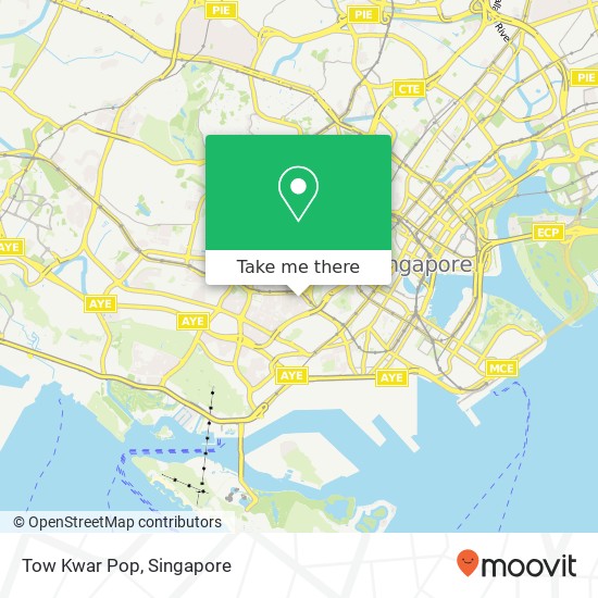 Tow Kwar Pop, 30 Seng Poh Rd Singapore 16地图