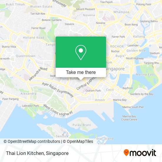 Thai Lion Kitchen map