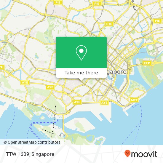 TTW 1609, 50 Tiong Bahru Rd Singapore 168733 map