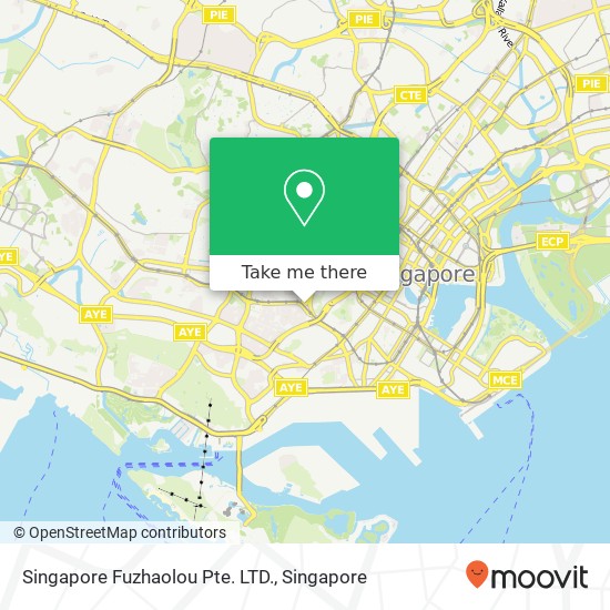 Singapore Fuzhaolou Pte. LTD., 3 Seng Poh Rd Singapore 168891地图