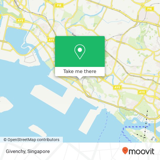 Givenchy, 10 Science Park Rd Singapore 117684地图