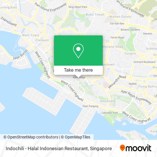Indochili - Halal Indonesian Restaurant map