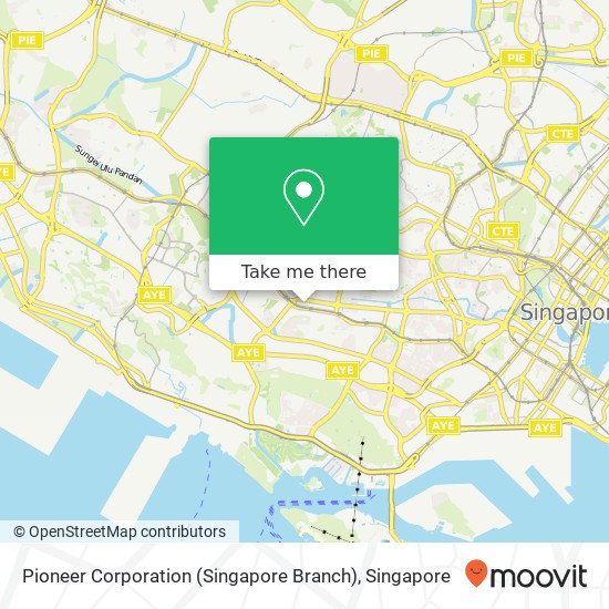 Pioneer Corporation (Singapore Branch), 253 Alexandra Rd Singapore 159936地图