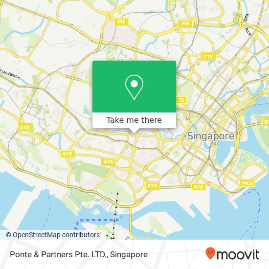 Ponte & Partners Pte. LTD. map