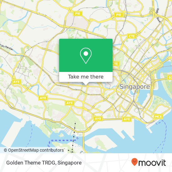 Golden Theme TRDG, 2 Alexandra Rd Singapore 15地图