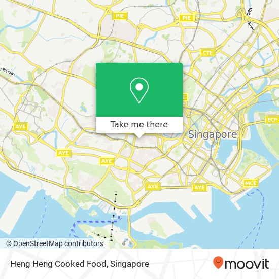 Heng Heng Cooked Food, Beo Cres Singapore map