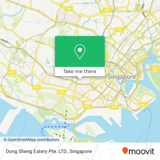 Dong Sheng Eatery Pte. LTD., 38 Beo Cres Singapore 160038地图