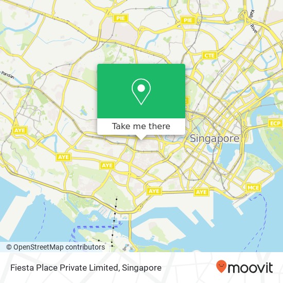 Fiesta Place Private Limited, 729 Havelock Rd Singapore 169649地图