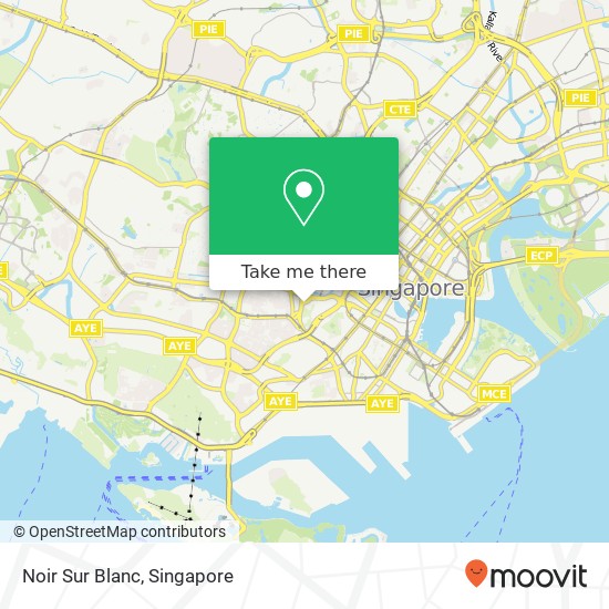 Noir Sur Blanc, 405 Havelock Rd Singapore 16 map