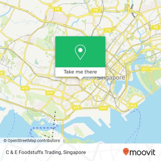 C & E Foodstuffs Trading, 317 Outram Rd Singapore 169075地图